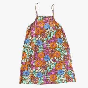 Cotton On Retro Floral Sleeveless Dress 9-10